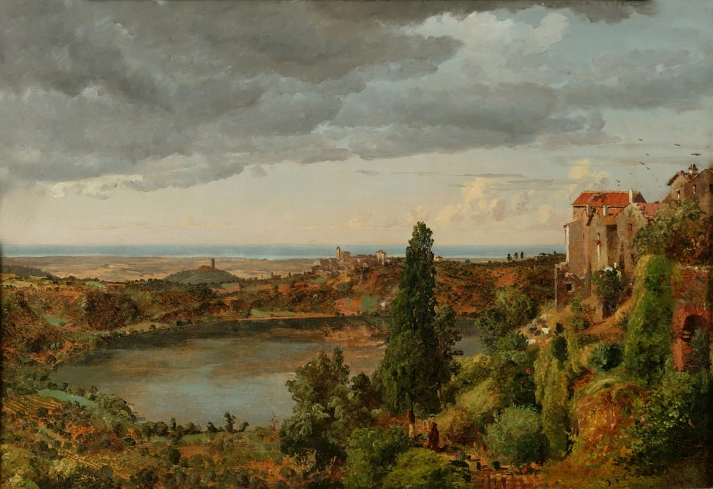 Il lago di Nemi, 1848 - National Academy of Design, New York